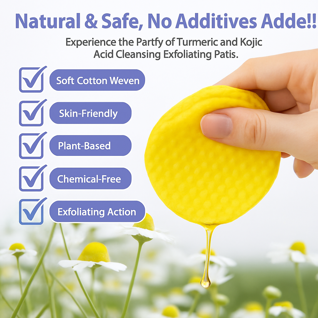 LumiPads™ Brightening Face Pads with Turmeric & Kojic Acid