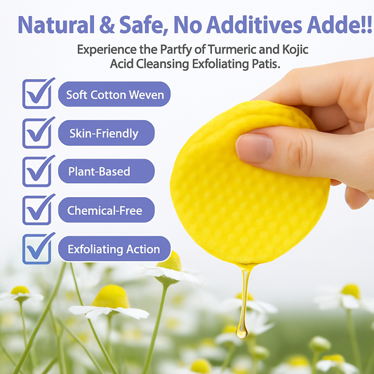 LumiPads™ Brightening Face Pads with Turmeric & Kojic Acid