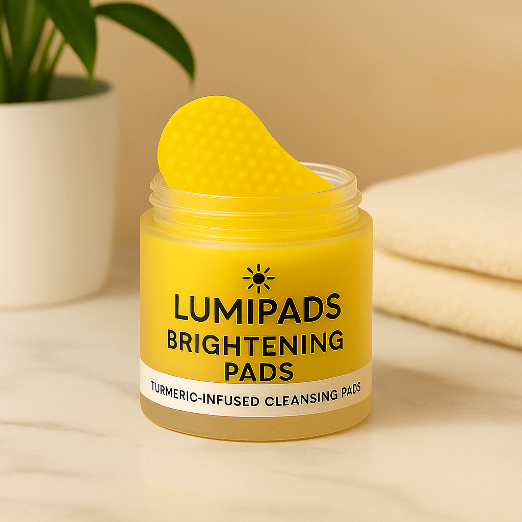 LumiPads™ Brightening Face Pads with Turmeric & Kojic Acid