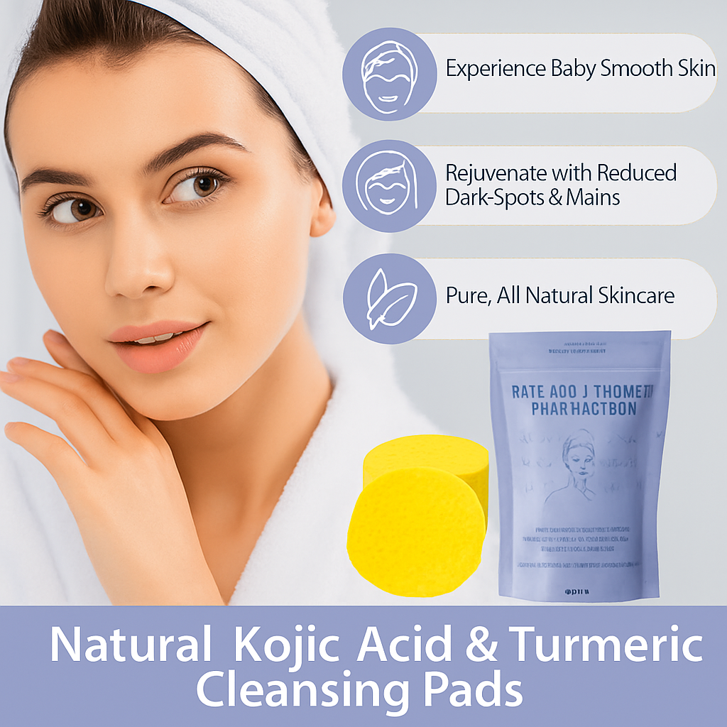 LumiPads™ Brightening Face Pads with Turmeric & Kojic Acid