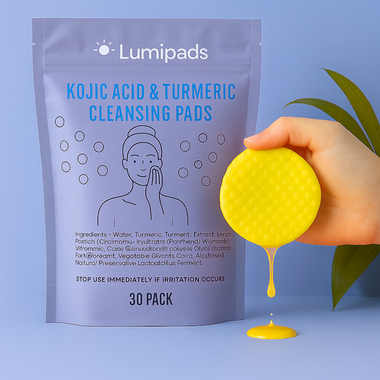 LumiPads™ Brightening Face Pads with Turmeric & Kojic Acid